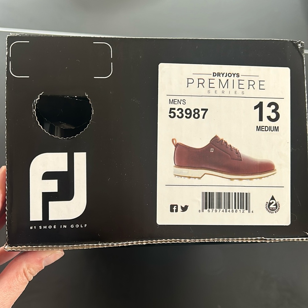 Foot Joy Premiere golf shoes